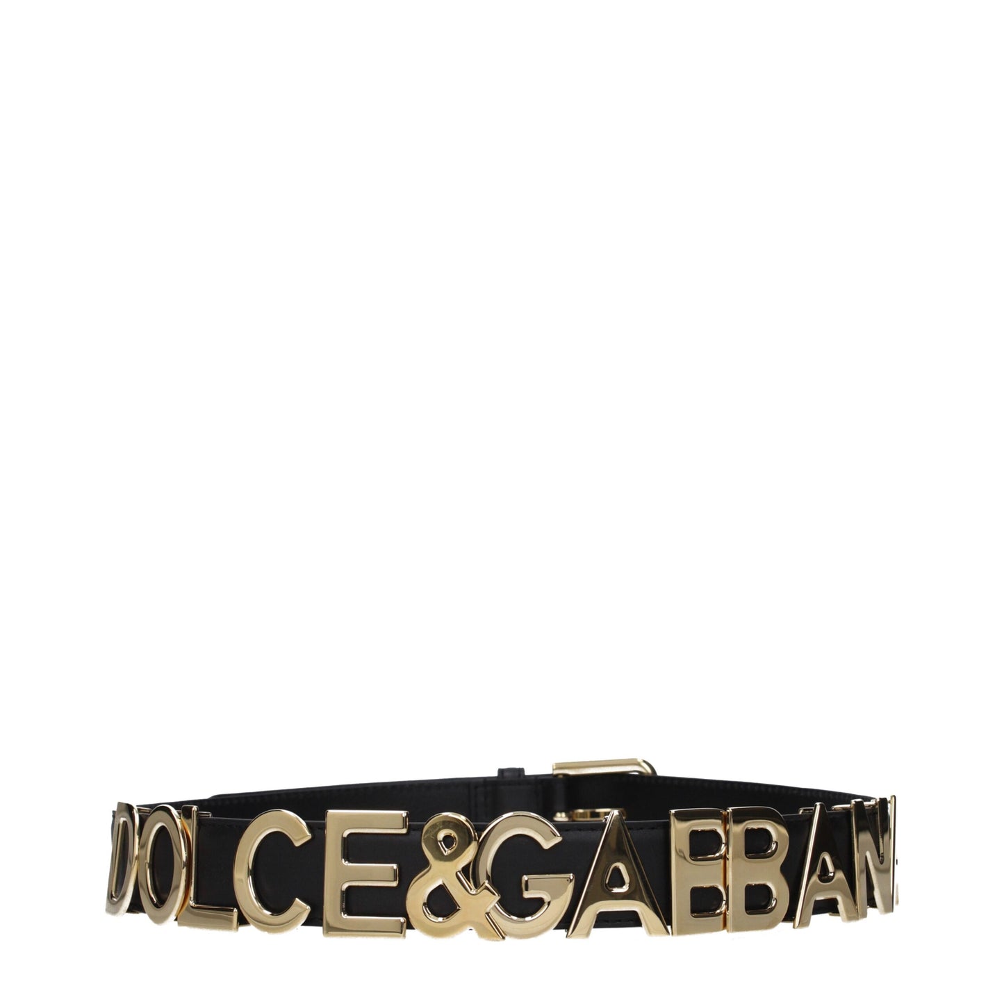 Black Leather Regular Belt