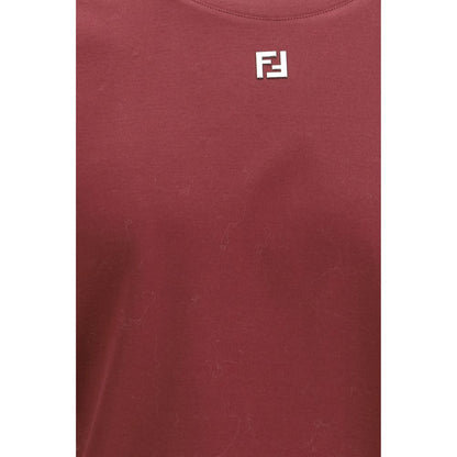 Bordeaux Cotton T-Shirt