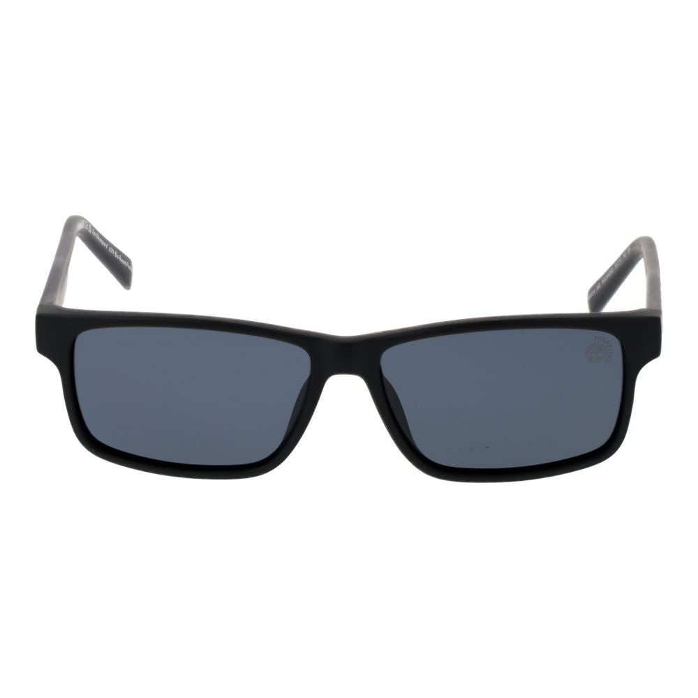 Black Stainless Steel Sunglasses