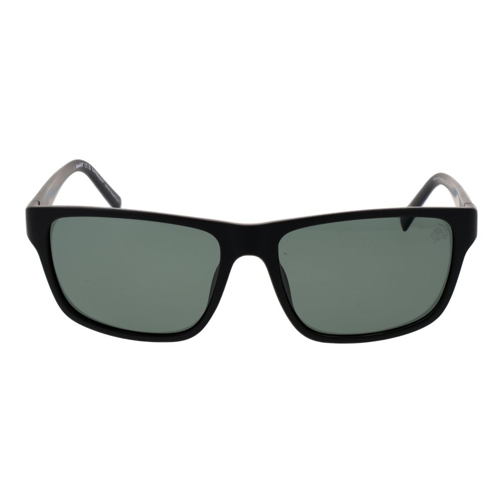 Black Stainless Steel Sunglasses