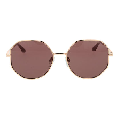 Rose Gold Metal Sunglasses