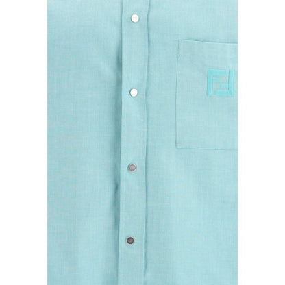Light Blue Cotton Dress Shirt