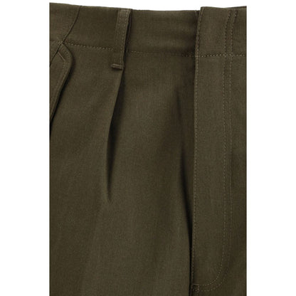Bicolor Cashmere Cargo Pants