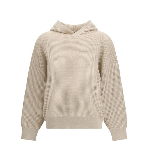Beige Cashmere Sweatshirt