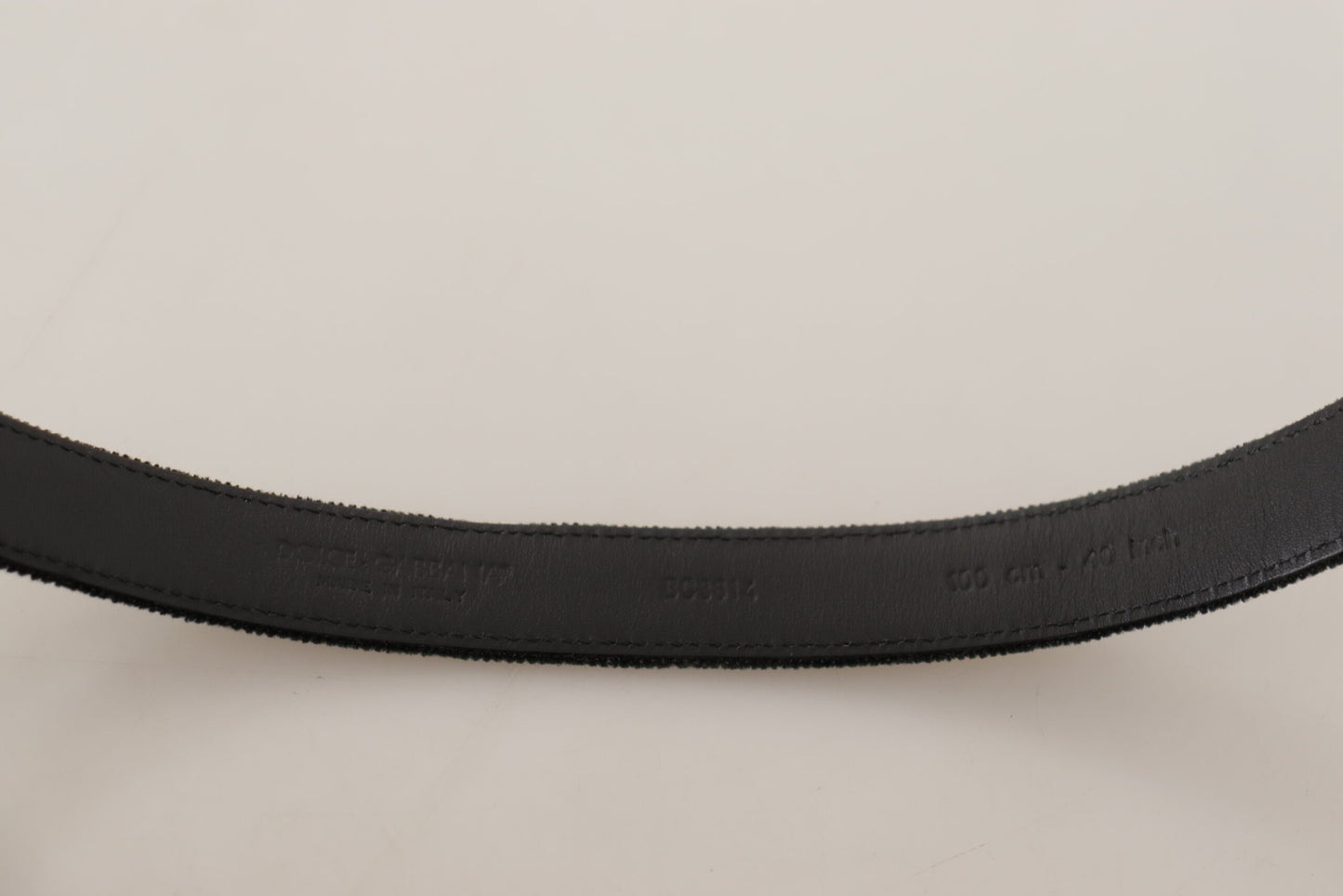 Elegant Black Velvet Designer Belt