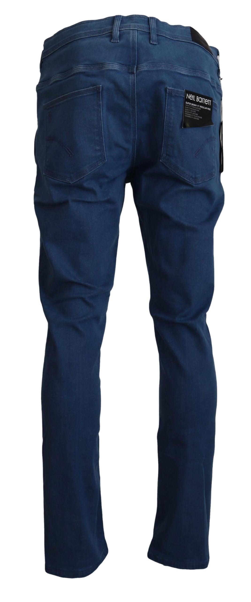 Chic Skinny Blue Pants for a Sharp Look
