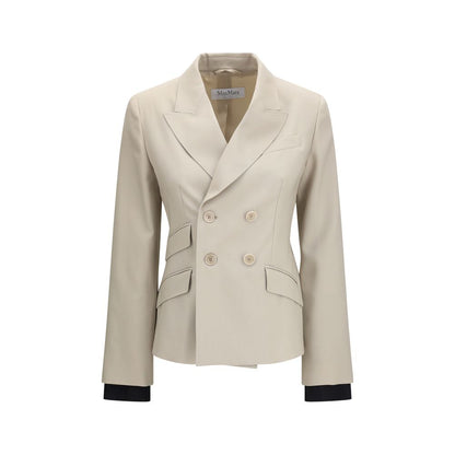 Beige Wool Oves Aries Blazer