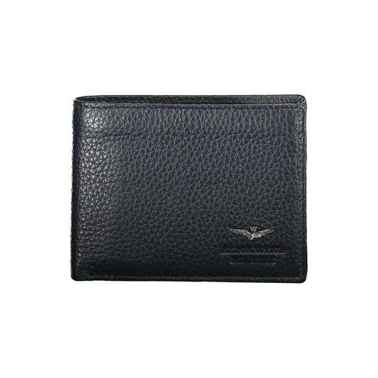 Elegant Leather Dual-Compartment Wallet