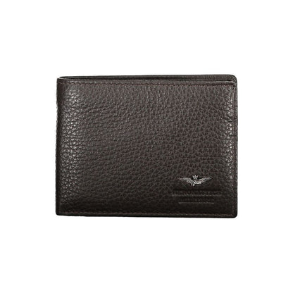 Elegant Two-Compartment Leather Wallet