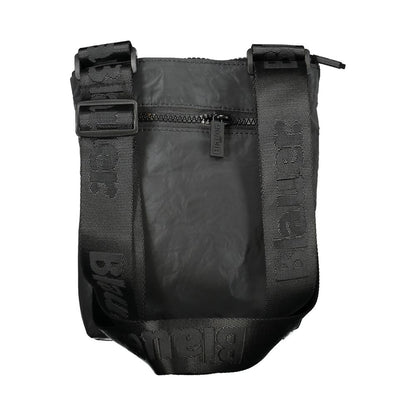 Sleek Urban Shoulder Bag with Contrast Details