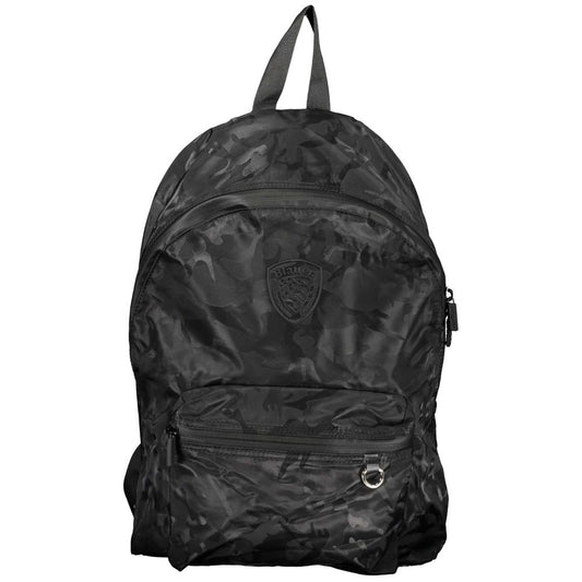 Sleek Urban Black Backpack with Laptop Sleeve
