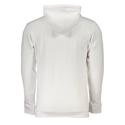 Elegant Hooded Sweatshirt in White