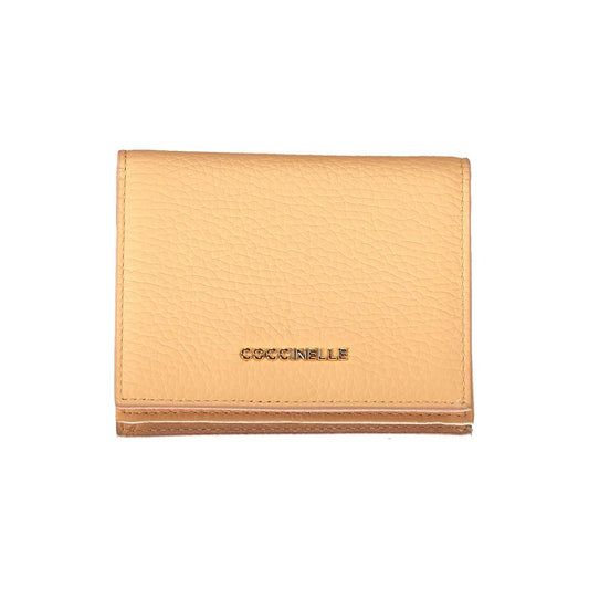 Orange Leather Wallet