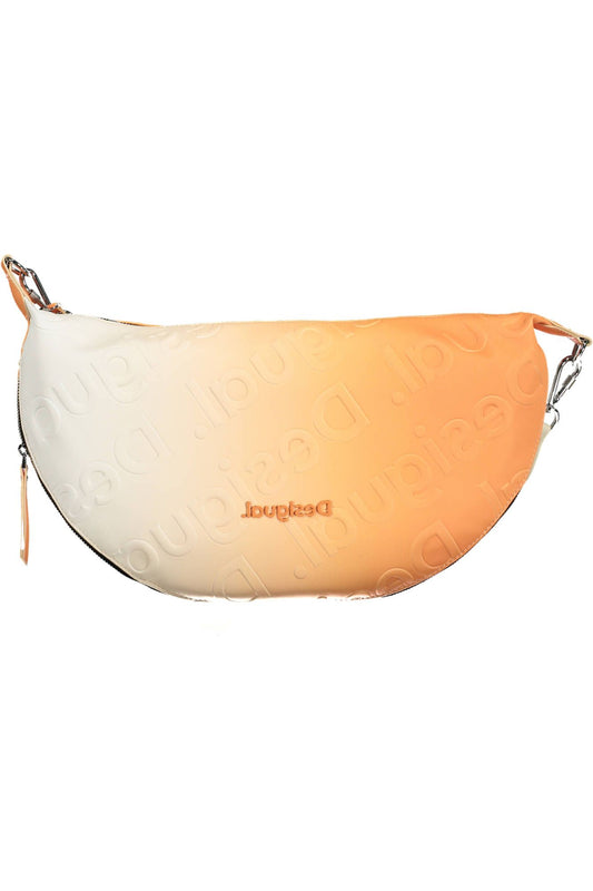 Vibrant Orange Expandable Handbag
