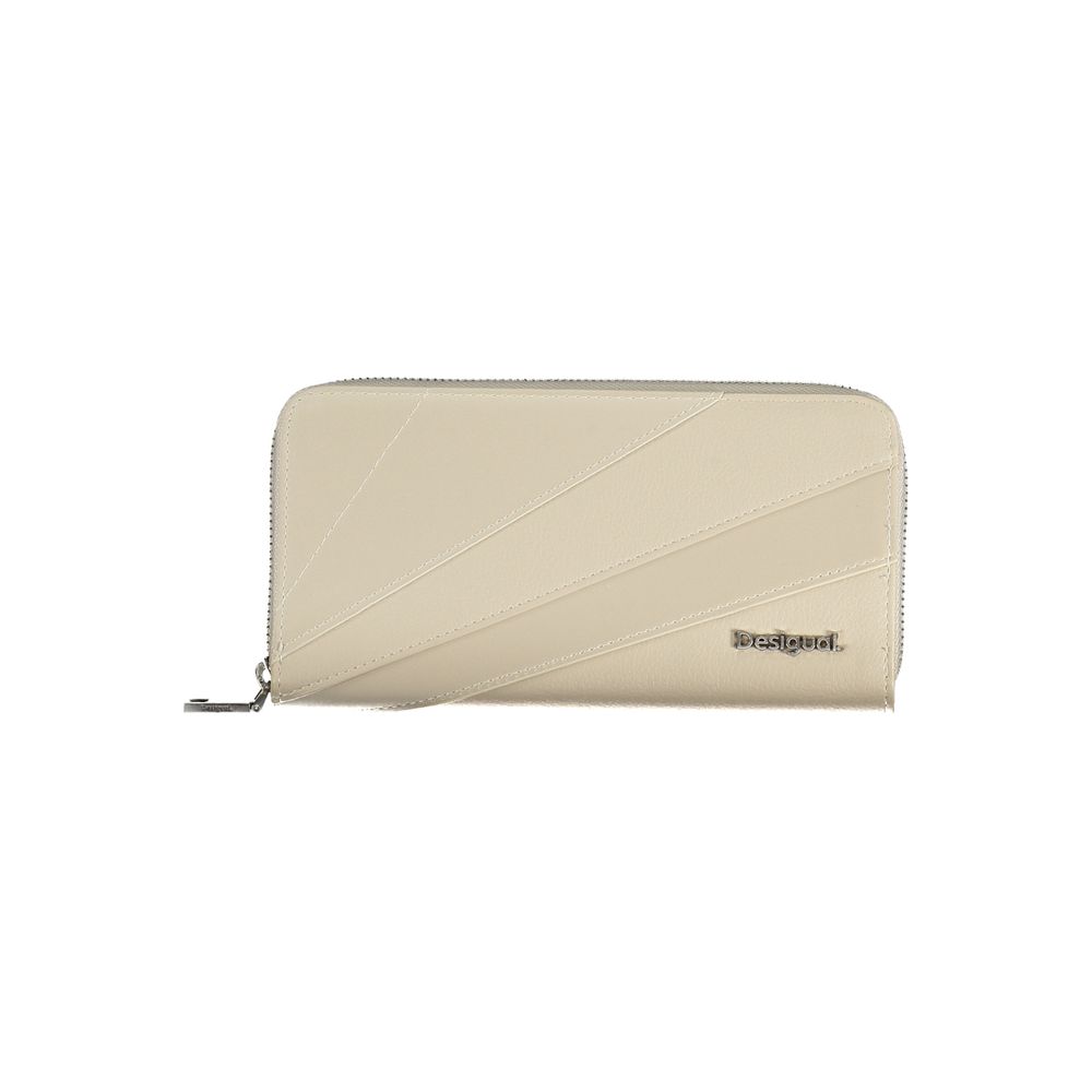 Elegant White Polyethylene Wallet