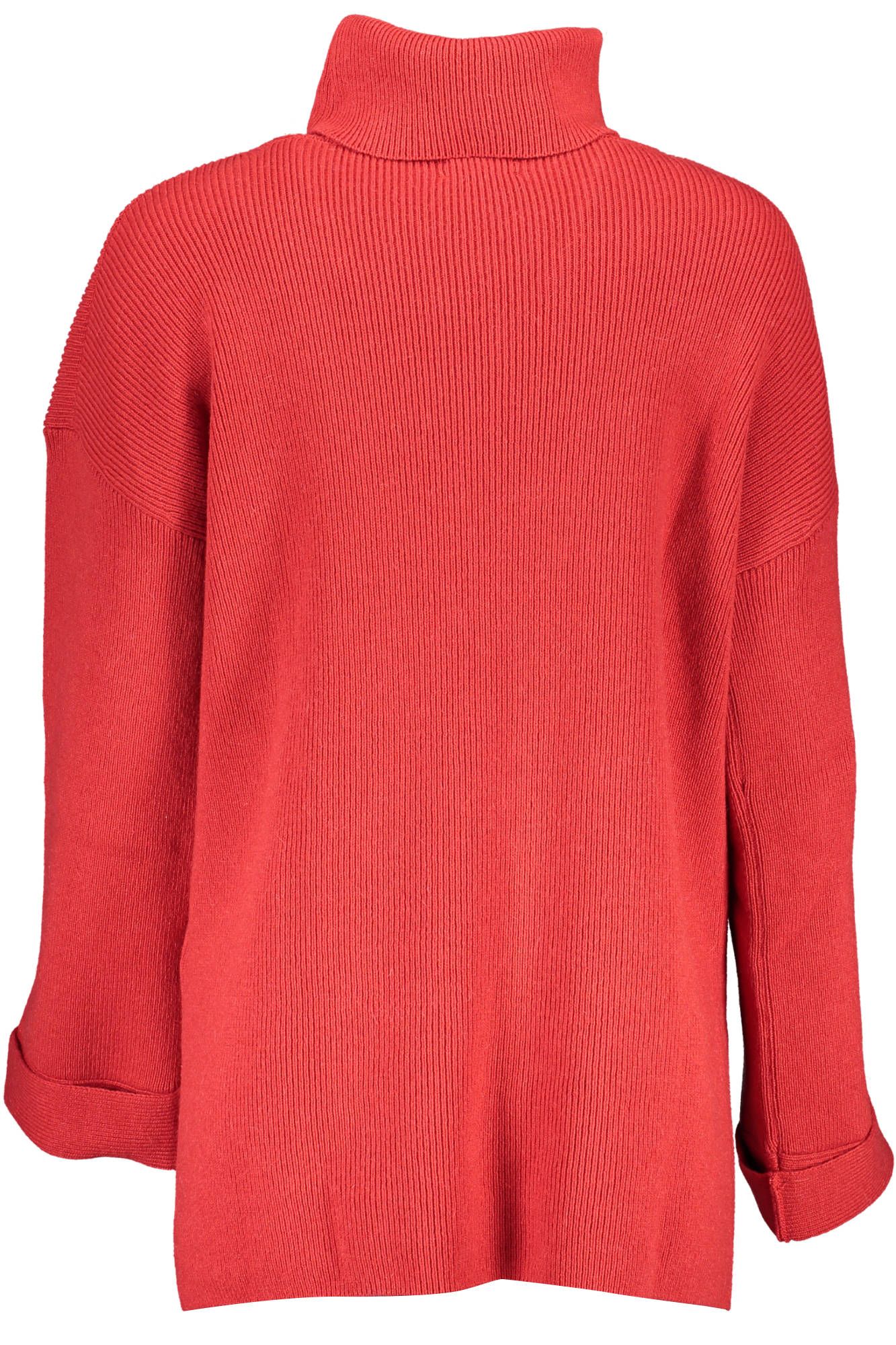 Elegant High Collar Wool Blend Sweater