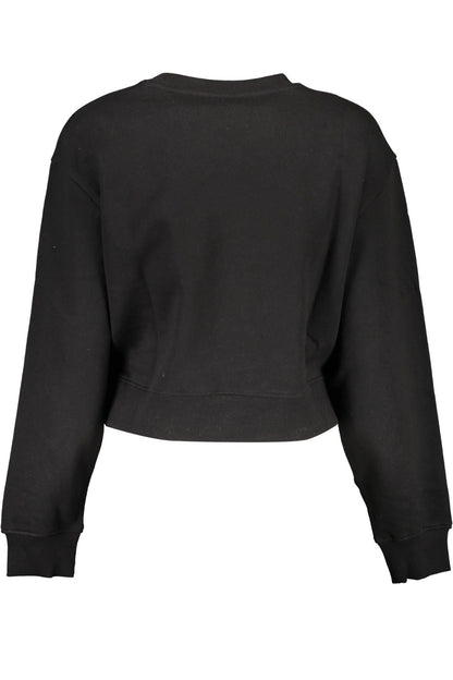 Sleek Organic Cotton Sweatshirt with Logo Print