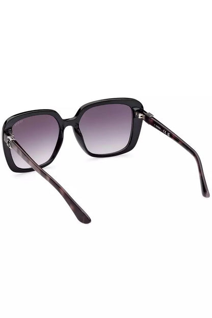 Chic Black Square Lens Sunglasses