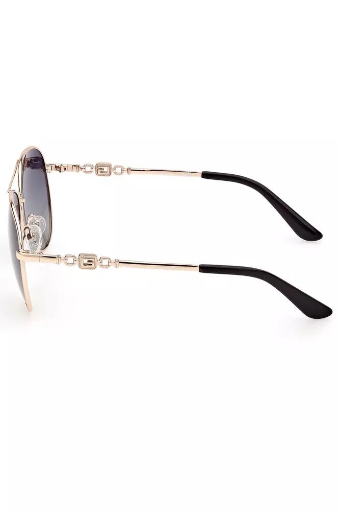 Chic Teardrop Metal Frame Sunglasses