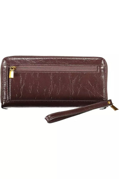 Elegant Brown Polyethylene Wallet
