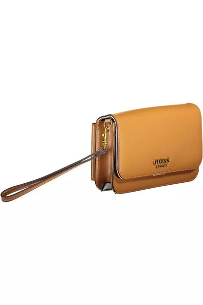 Chic Brown Tri-Fold Wallet with Phone Pocket