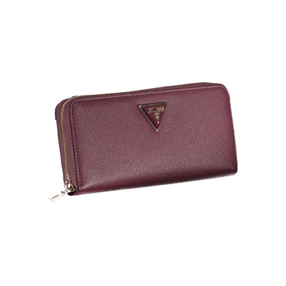 Elegant Purple Polyethylene Wallet