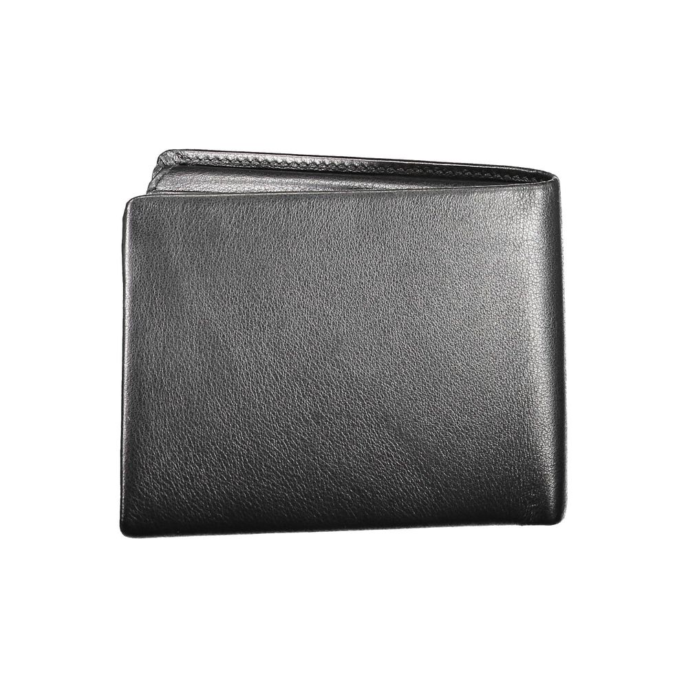 Classic Black Leather Men's Wallet