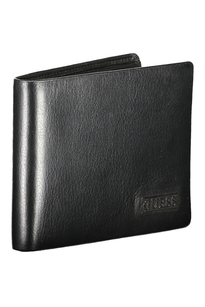 Elegant Black Leather Men's Wallet