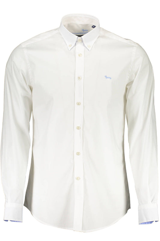 Elegant Cotton Blend White Shirt for Men