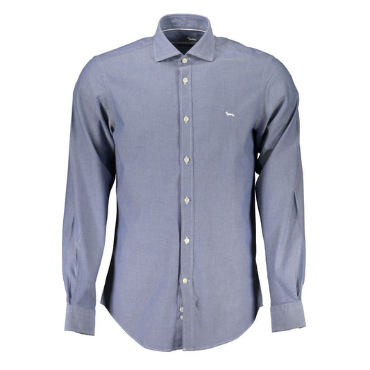 Elegant Organic Cotton Long Sleeve Men's Shirt