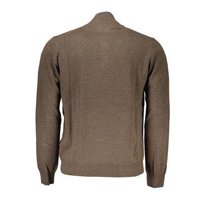 Half-Zip Contrast Detail Sweater