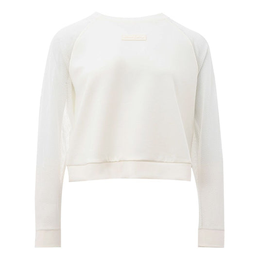 Elegant White Polyamide Sweater for Women