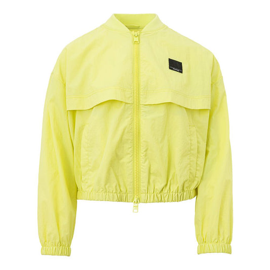 Chic Yellow Polyamide Jacket