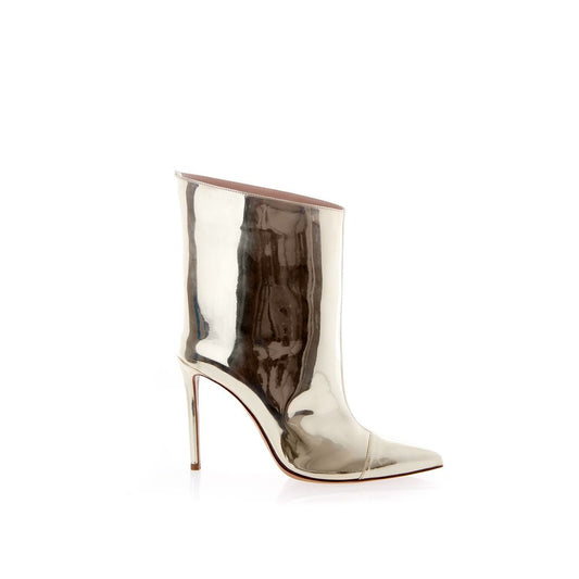 Chic Multicolor Patent Leather Boots