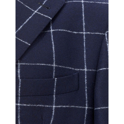 Luxurious Italian Wool Jacket for Men