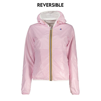 Chic Reversible Hooded Jacket with Contrast Details