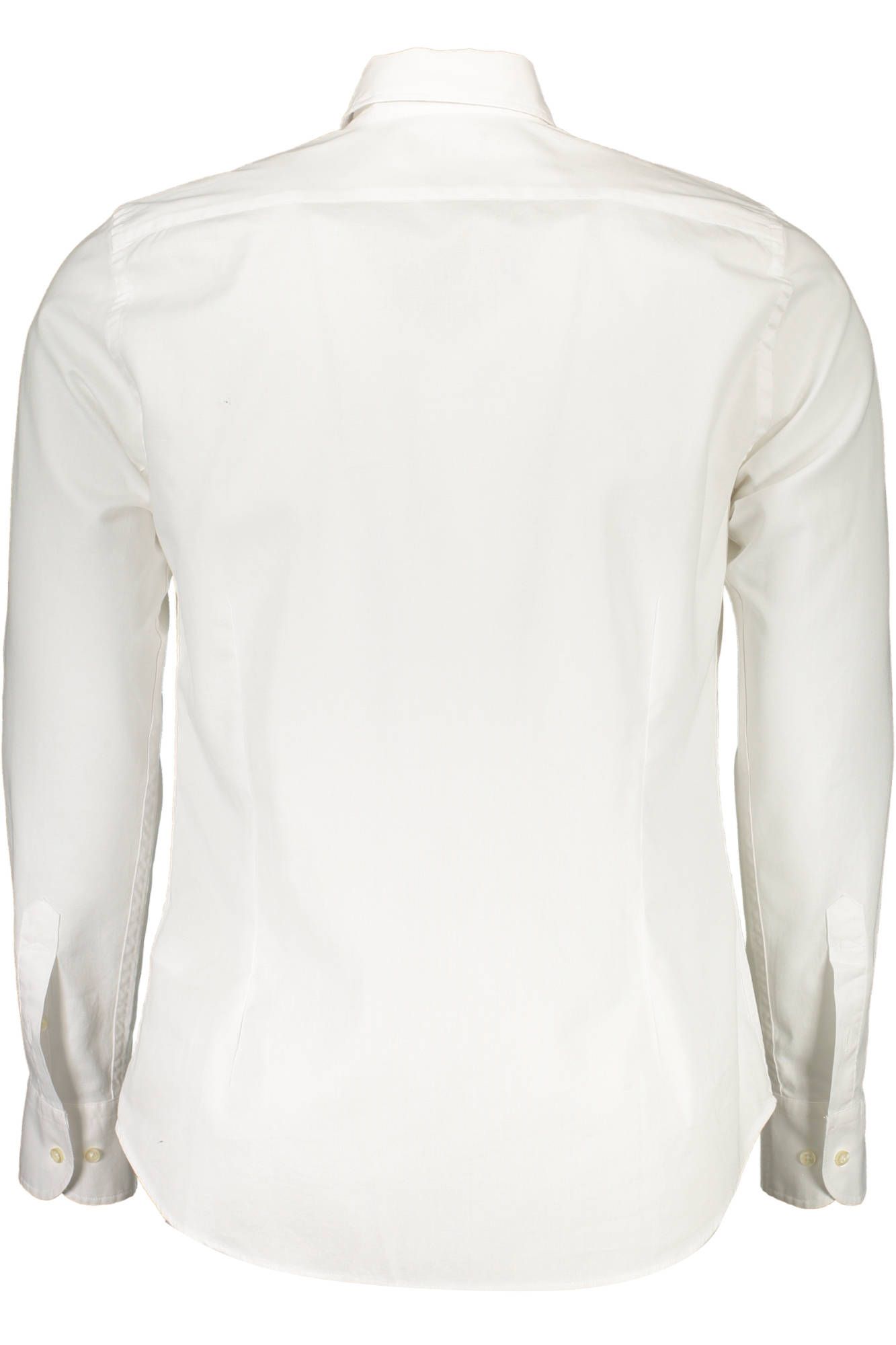 Slim Fit Embroidered White Shirt