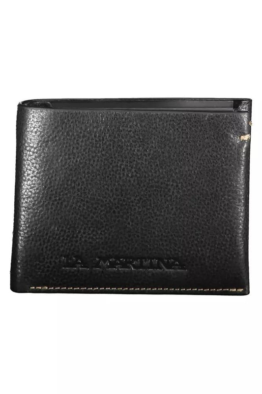 Sleek Black Leather Wallet for the Modern Man