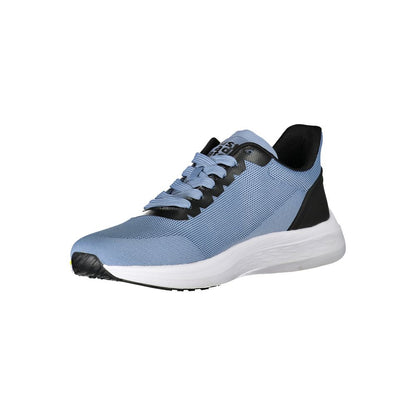 Light Blue Polyester Sneaker