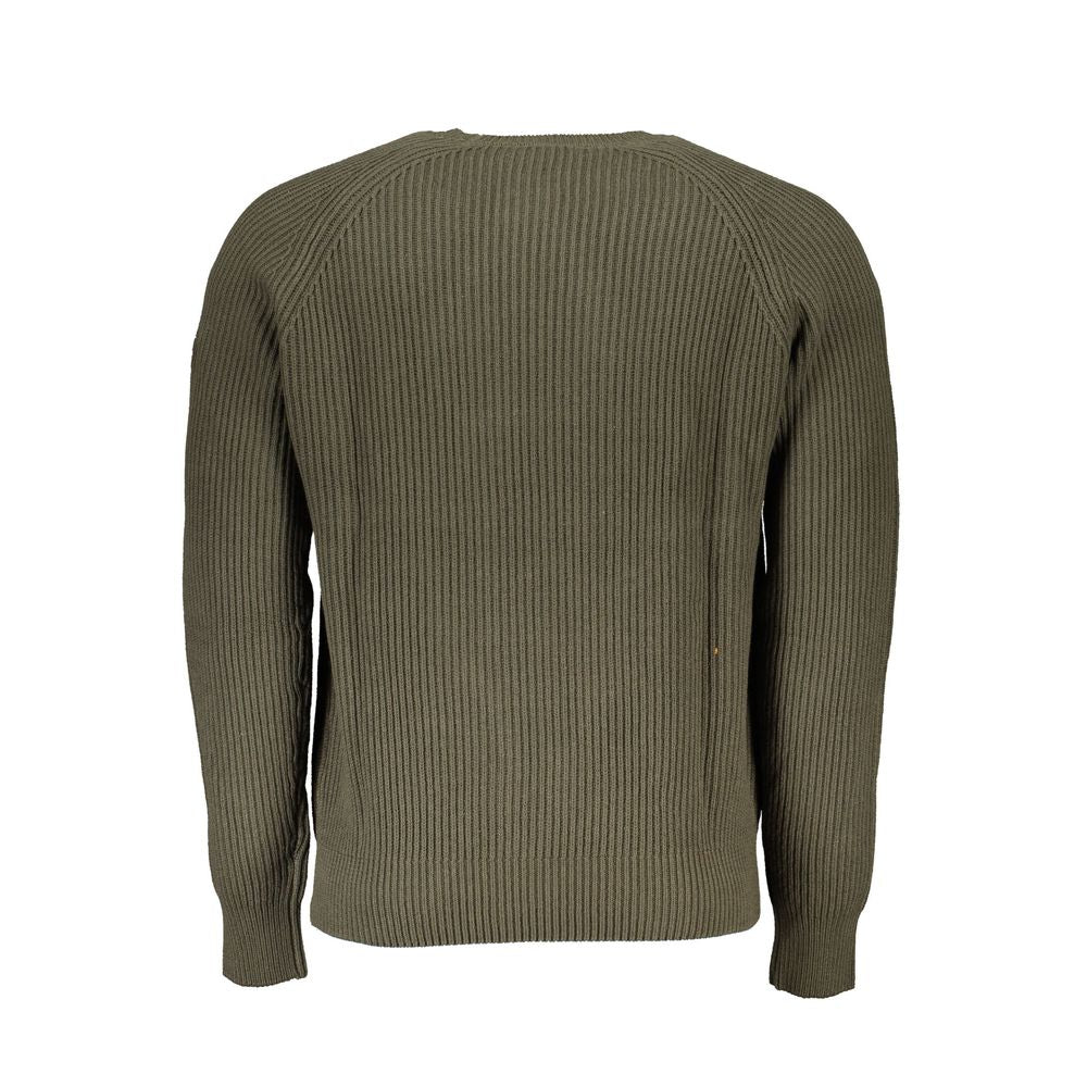 Sustainable Crew Neck Sweater with Contrast Detail