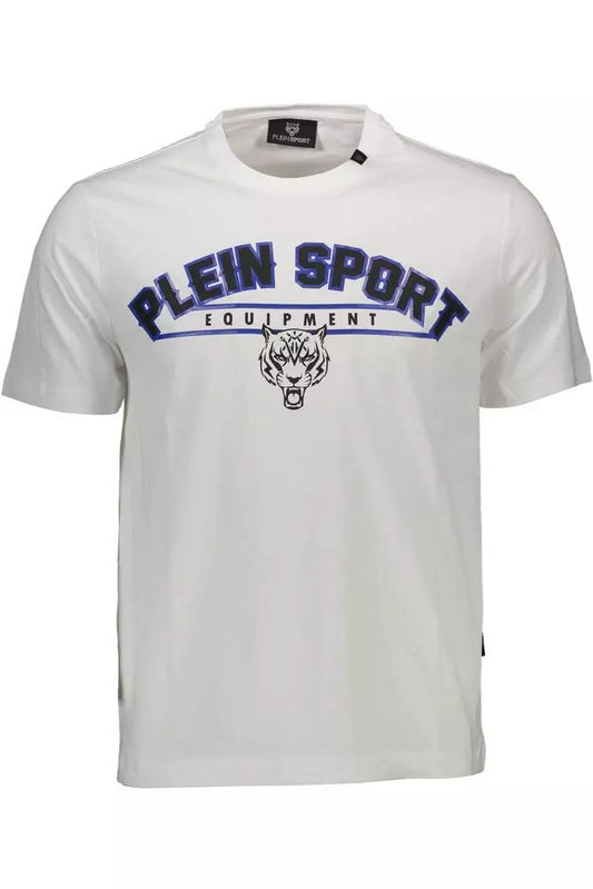 Sporty Elegance Crew Neck T-Shirt