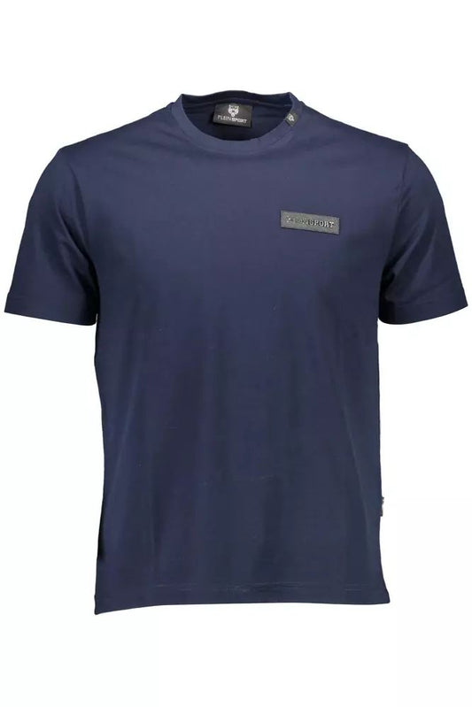 Electrify Your Wardrobe with the Sleek Blue Tee