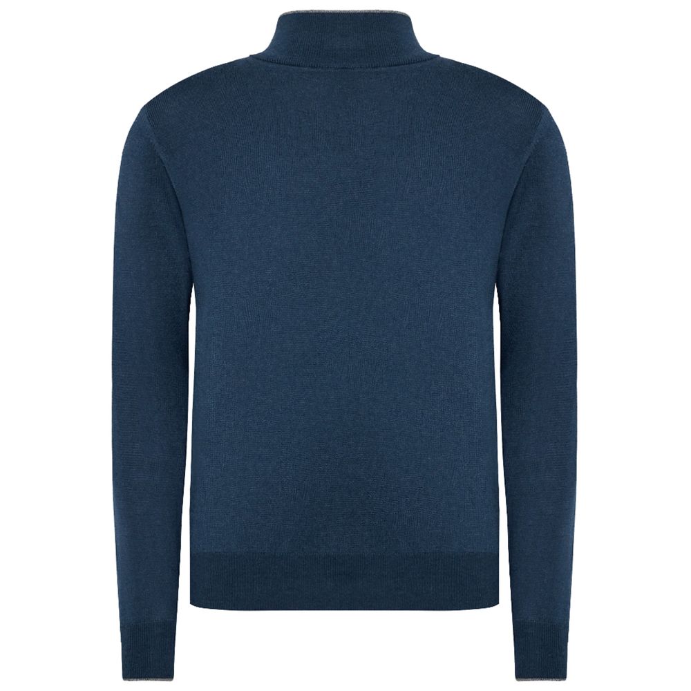 Blue Acrylic Sweater