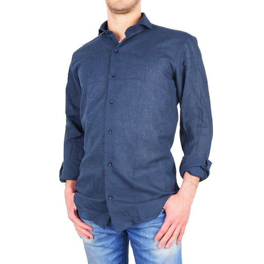 Sleek Milano Lisbon Cotton-Linen Shirt