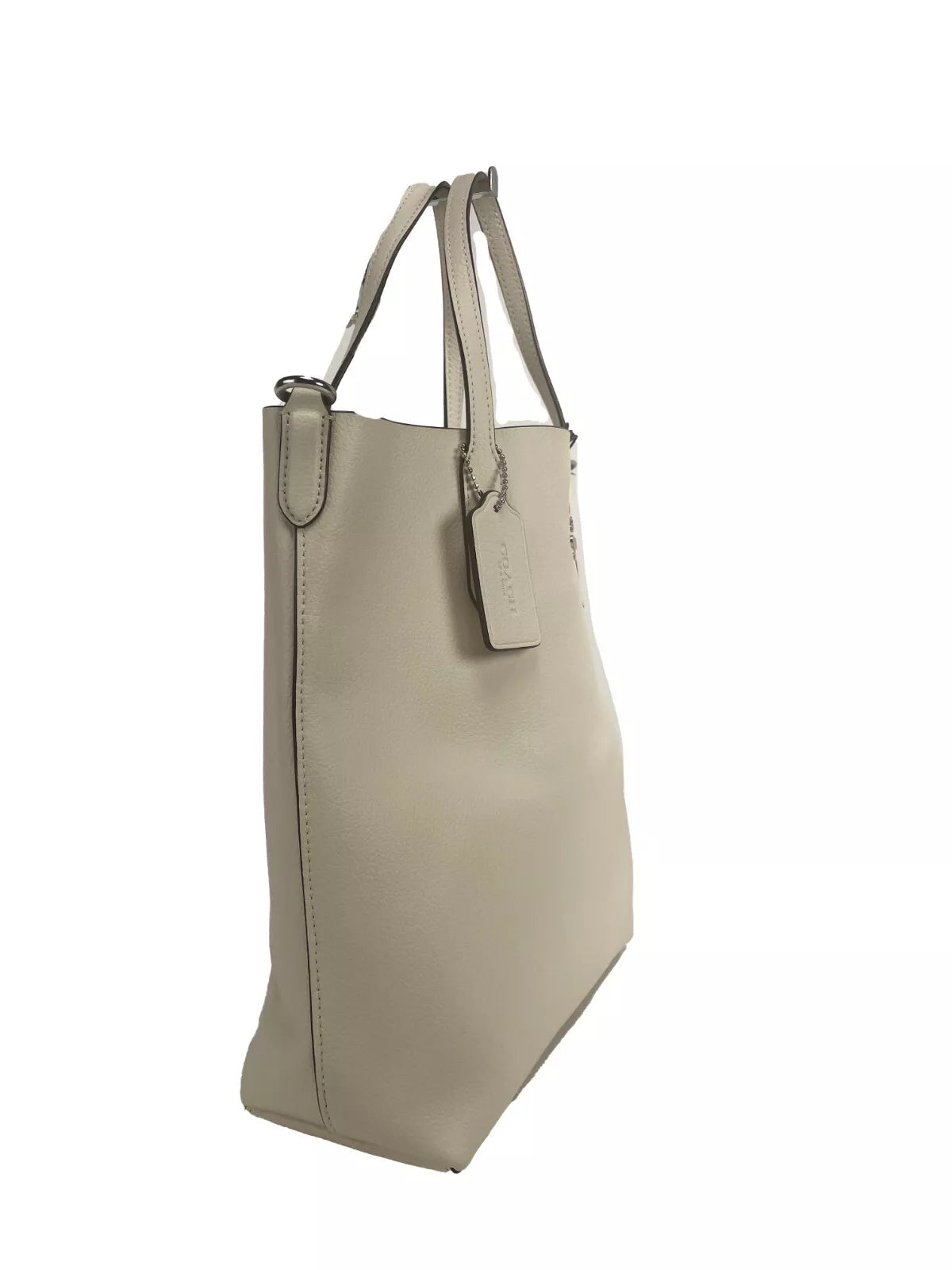 Leather Chalk Small Thea Tote Shoulder Purse Bag