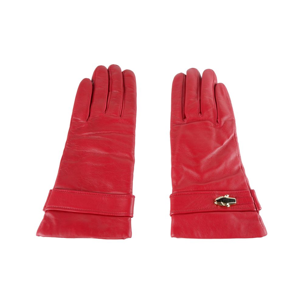 Chic Lamb Leather Lady Gloves in Pink