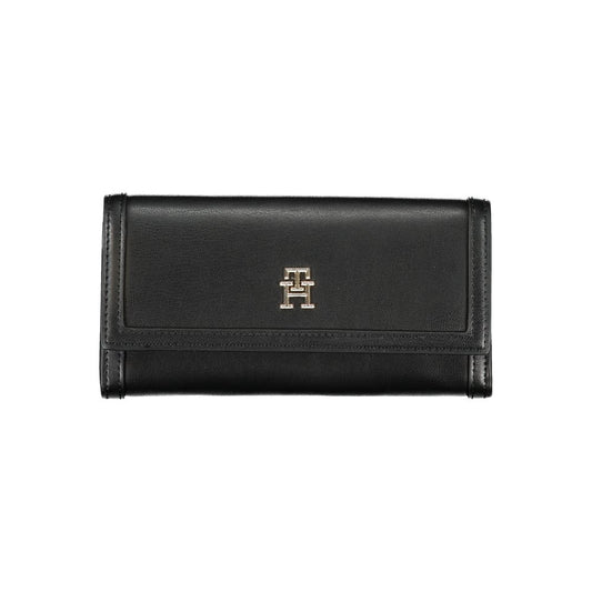 Elegant Black Dual-Compartment Wallet