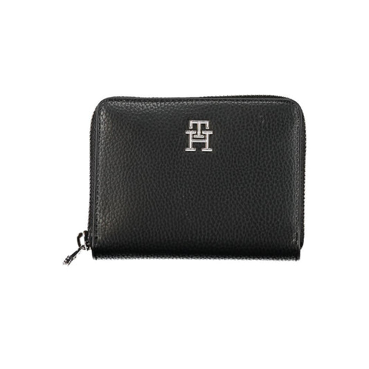 Elegant Black Polyethylene Wallet