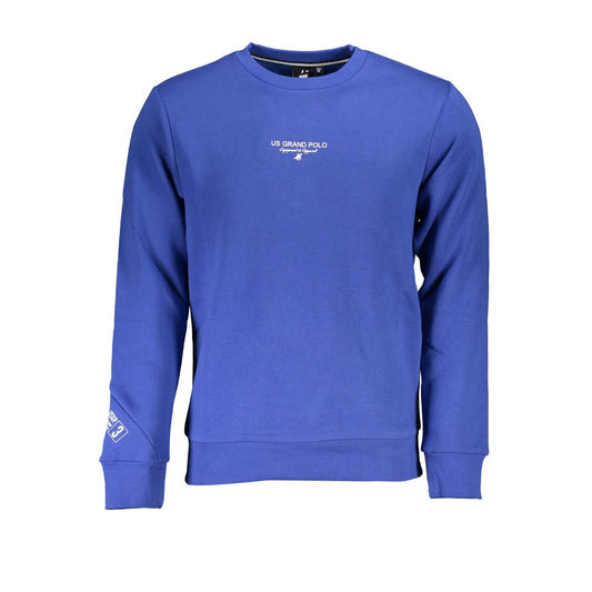 Classic Blue Crew Neck Sweatshirt