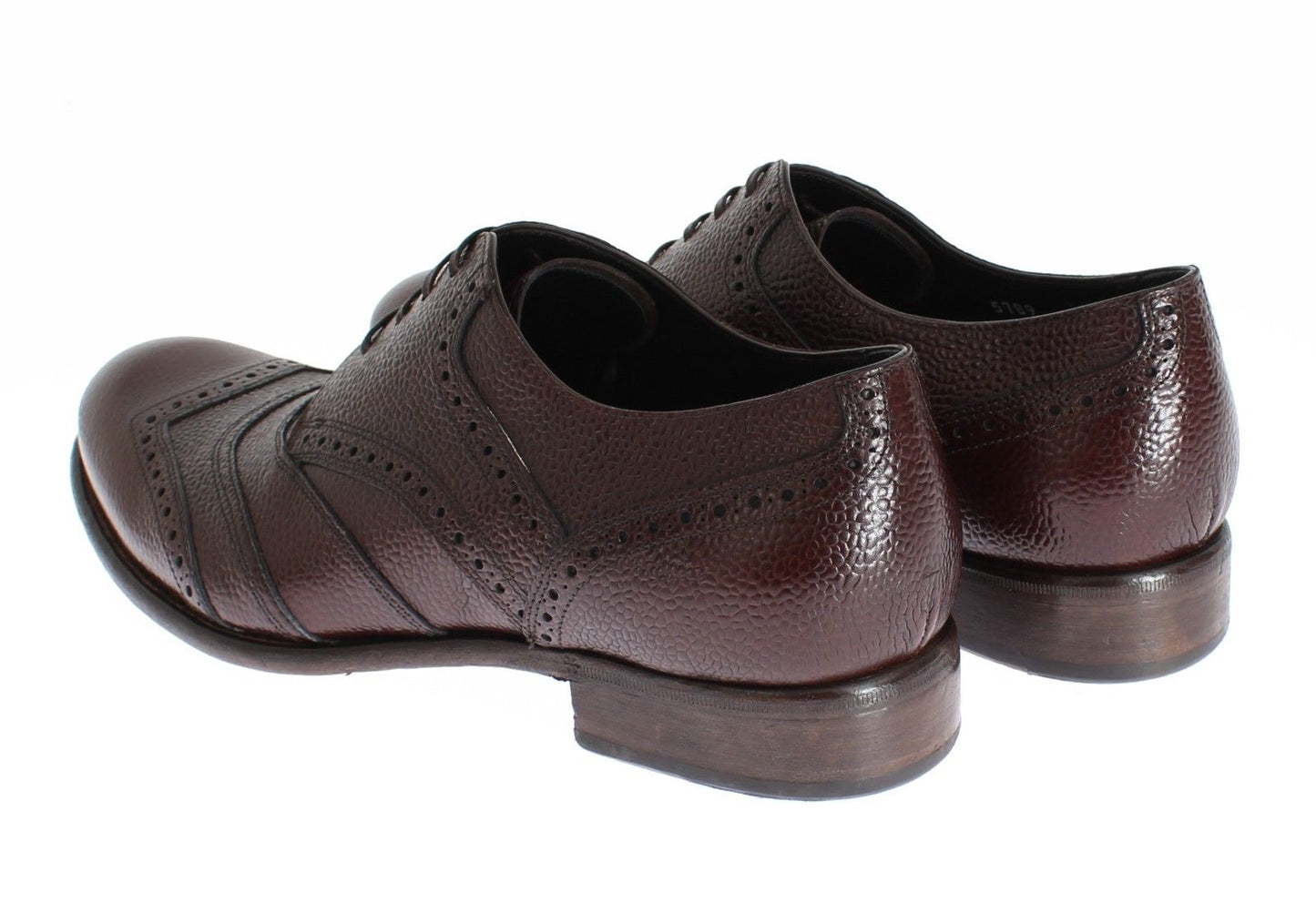 Brown Bordeaux Leather Dress Shoes